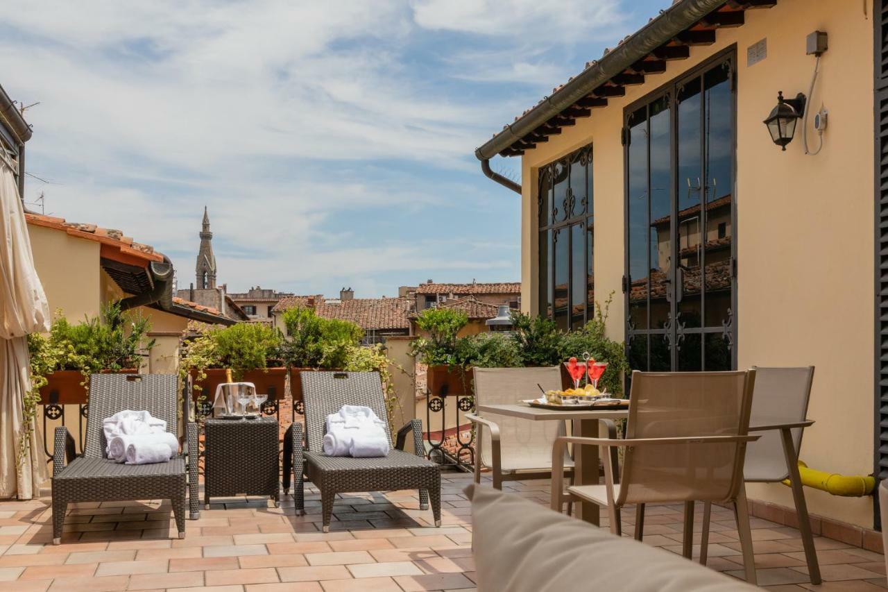 Hotel Bernini Palace Флоренция Екстериор снимка Rooftop terrace